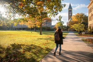 Skyler at Cornell for her Masters Degree in Archeology